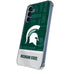 Michigan State University Jersey Split Galaxy A55 5G Clear Case