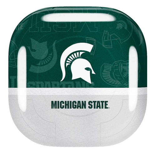Michigan State University Jersey Split Galaxy Buds Pro Skin