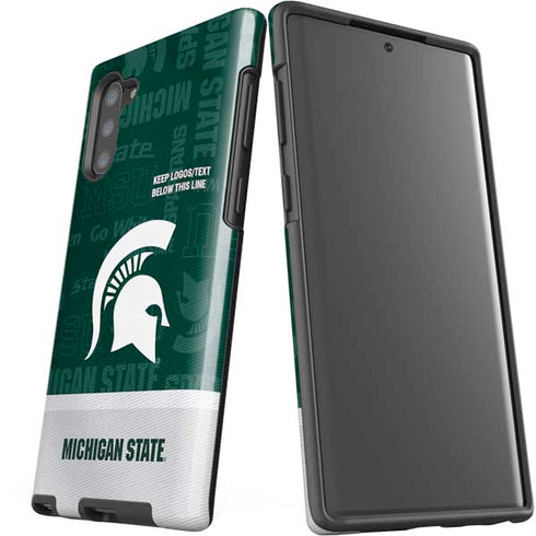 Michigan State University Jersey Split Galaxy Note 10 Pro Case