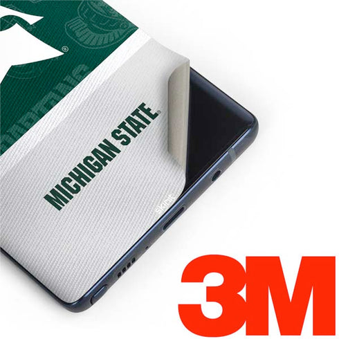 Michigan State University Jersey Split Galaxy Note 9 Skin