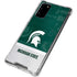 Michigan State University Jersey Split Galaxy Note20 5G Clear Case