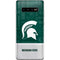Michigan State University Jersey Split Galaxy S10 Plus Skin