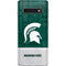 Michigan State University Jersey Split Galaxy S10 Skin