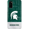 Michigan State University Jersey Split Galaxy S20 Lite Case