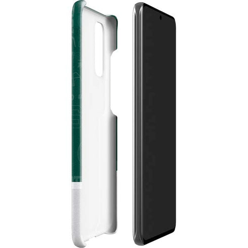 Michigan State University Jersey Split Galaxy S20 Lite Case