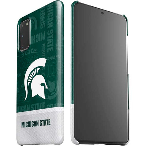 Michigan State University Jersey Split Galaxy S20 Lite Case