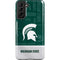 Michigan State University Jersey Split Galaxy S21 FE Pro Case