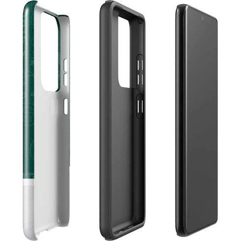 Michigan State University Jersey Split Galaxy S21 Ultra 5G Pro Case
