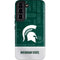Michigan State University Jersey Split Galaxy S22 Pro Case