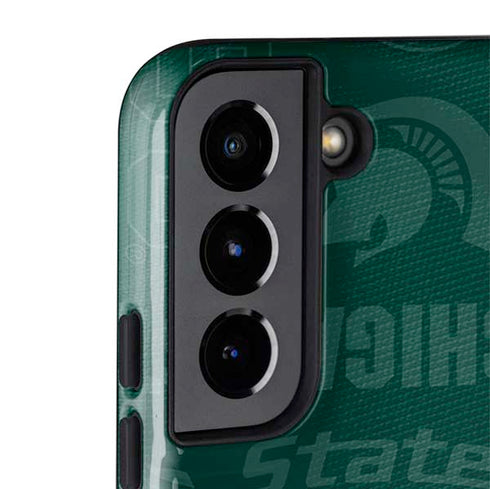 Michigan State University Jersey Split Galaxy S22 Pro Case