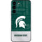 Michigan State University Jersey Split Galaxy S22 Skin