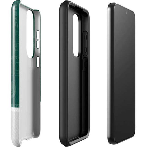 Michigan State University Jersey Split Galaxy S23 Plus Pro Case