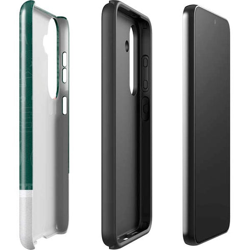 Michigan State University Jersey Split Galaxy S25 Impact Case