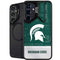 Michigan State University Jersey Split Galaxy S24 Kickstand Case