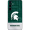 Michigan State University Jersey Split Galaxy S25 Plus Skin
