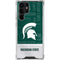 Michigan State University Jersey Split Galaxy S24 Ultra Clear Case