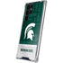 Michigan State University Jersey Split Galaxy S24 Ultra Clear Case