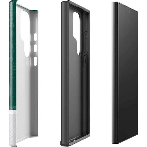 Michigan State University Jersey Split Galaxy S25 Ultra Impact Case