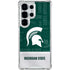 Michigan State University Jersey Split Galaxy S26 Ultra Clear Case