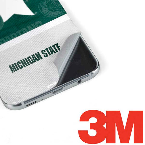 Michigan State University Jersey Split Galaxy S8 Plus Skin