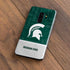 Michigan State University Jersey Split Galaxy S9 Plus Skin
