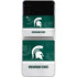 Michigan State University Jersey Split Galaxy Z Flip3 5G Skin