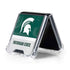 Michigan State University Jersey Split Galaxy Z Flip5 5G Clear Case