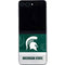 Michigan State University Jersey Split Galaxy Z Flip5 5G Skin