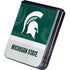 Michigan State University Jersey Split Galaxy Z Flip5 5G Skin