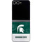 Michigan State University Jersey Split Galaxy Z Flip6 Skin