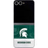 Michigan State University Jersey Split Galaxy Z Flip6 Skin
