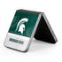Michigan State University Jersey Split Galaxy Z Flip6 Skin