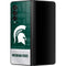 Michigan State University Jersey Split Galaxy Z Fold3 5G Skin