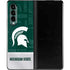 Michigan State University Jersey Split Galaxy Z Fold3 5G Skin