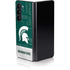 Michigan State University Jersey Split Galaxy Z Fold5 5G Skin