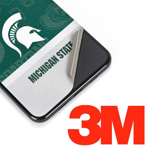 Michigan State University Jersey Split Google Pixel 3a Skin