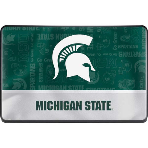 Michigan State University Jersey Split Google Pixelbook Go Skin