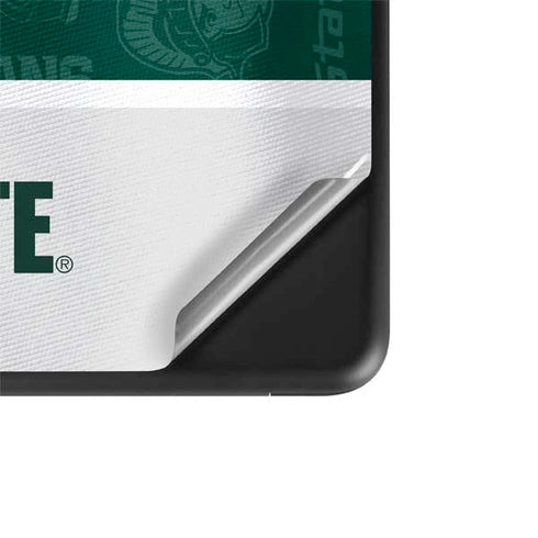 Michigan State University Jersey Split Google Pixelbook Go Skin