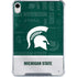 Michigan State University Jersey Split iPad 11th Gen (2025) Clear Case