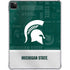 Michigan State University Jersey Split iPad Pro 11in (2024) Clear Case