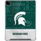 Michigan State University Jersey Split iPad Pro 12.9in (2020) Clear Case