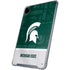 Michigan State University Jersey Split iPad Pro 12.9in (2020) Clear Case