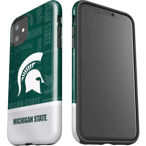 Michigan State University Jersey Split iPhone 11 Impact Case