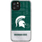 Michigan State University Jersey Split iPhone 11 Pro Clear Case