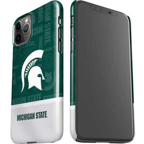 Michigan State University Jersey Split iPhone 11 Pro Lite Case