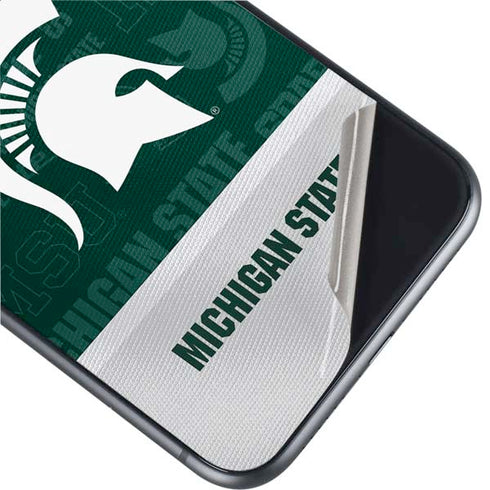 Michigan State University Jersey Split iPhone 11 Skin