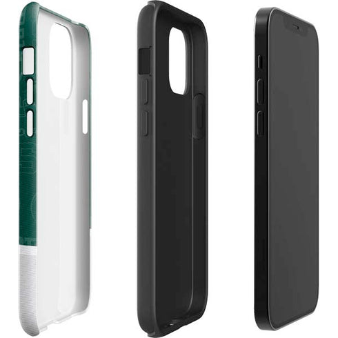 Michigan State University Jersey Split iPhone 12 Impact Case