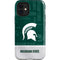 Michigan State University Jersey Split iPhone 12 Mini Impact Case