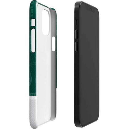 Michigan State University Jersey Split iPhone 12 Mini Lite Case
