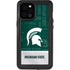 Michigan State University Jersey Split iPhone 12 Pro Max Waterproof Case